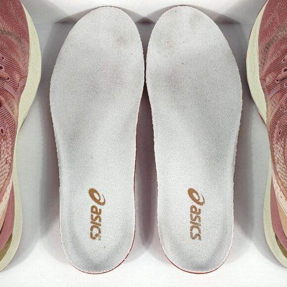 Asics Gel-Nimbus 23 Womens 8 Pink White Cushioned Running Shoes Comfort 1012A885 - Picture 16 of 16